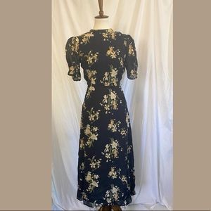 Reformation Gio Midi Dress: Size 8
